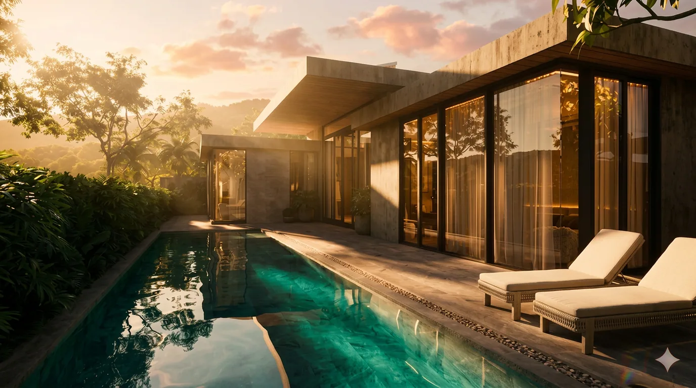TwinLot Villa
